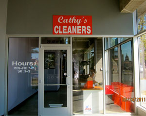 Cathy's Cleaners on MLK